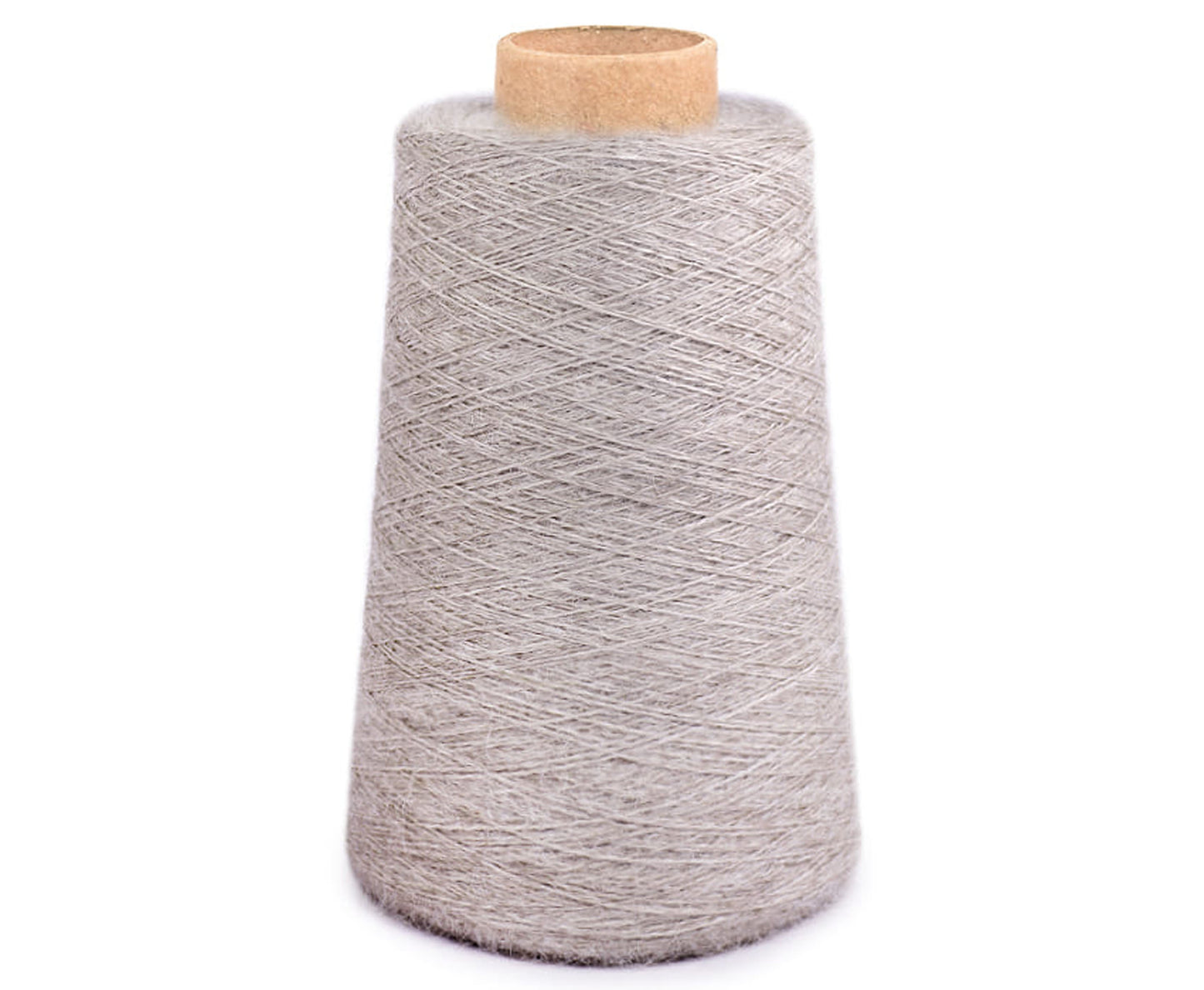 Baby Alpaca Weaving cone #282 - Pale grey