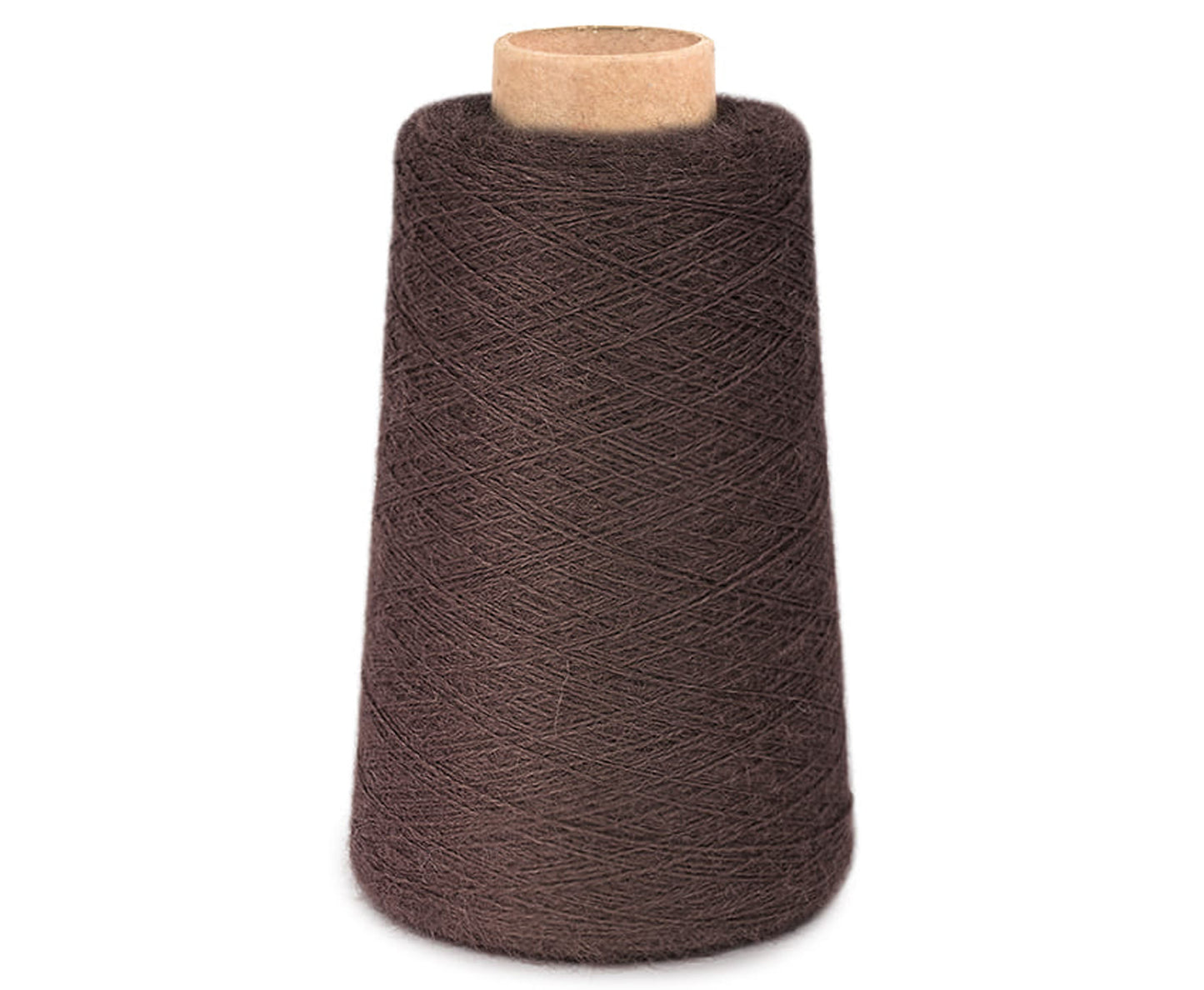 Baby Alpaca Weaving cone #294 - Chocolate