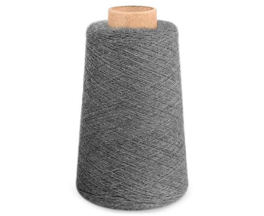 Baby Alpaca Weaving cone #402 - Dark Grey