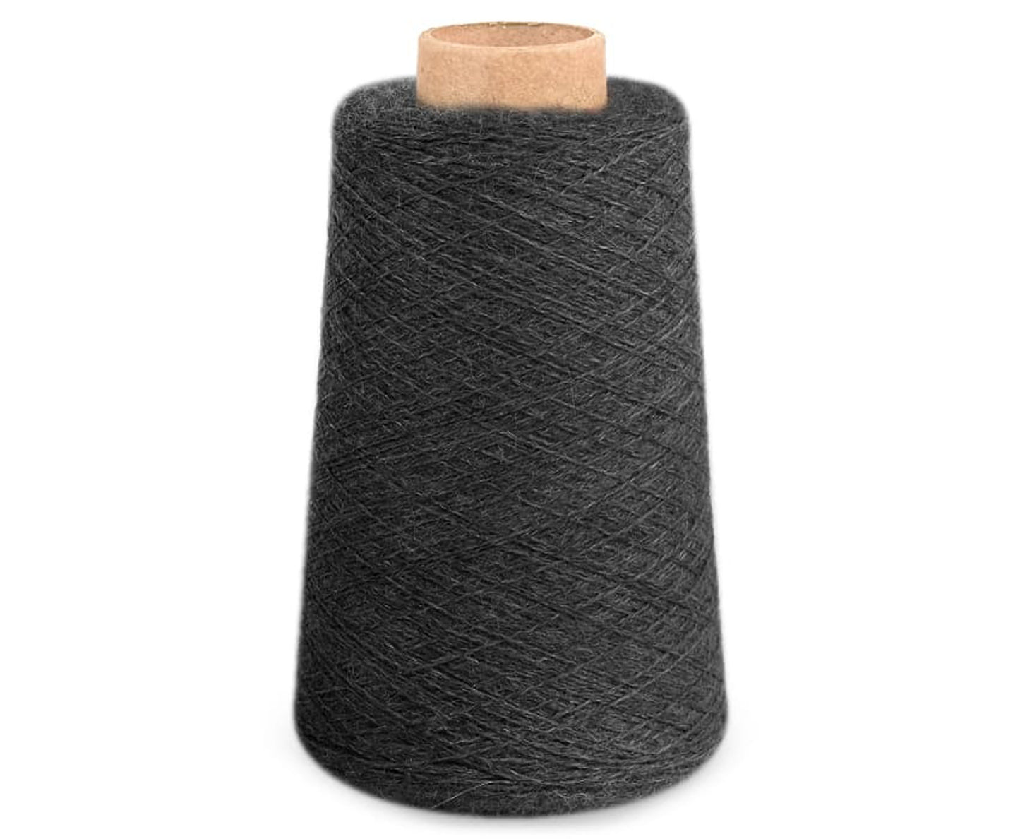 Baby Alpaca Weaving cone #403 - Charcoal