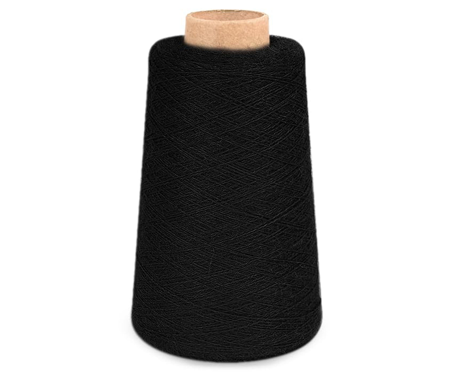 Baby Alpaca Weaving cone 500 - Black