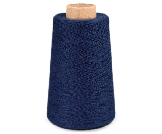 Superfine Alpaca Weaving cone  AZ1660 - Navy Blue