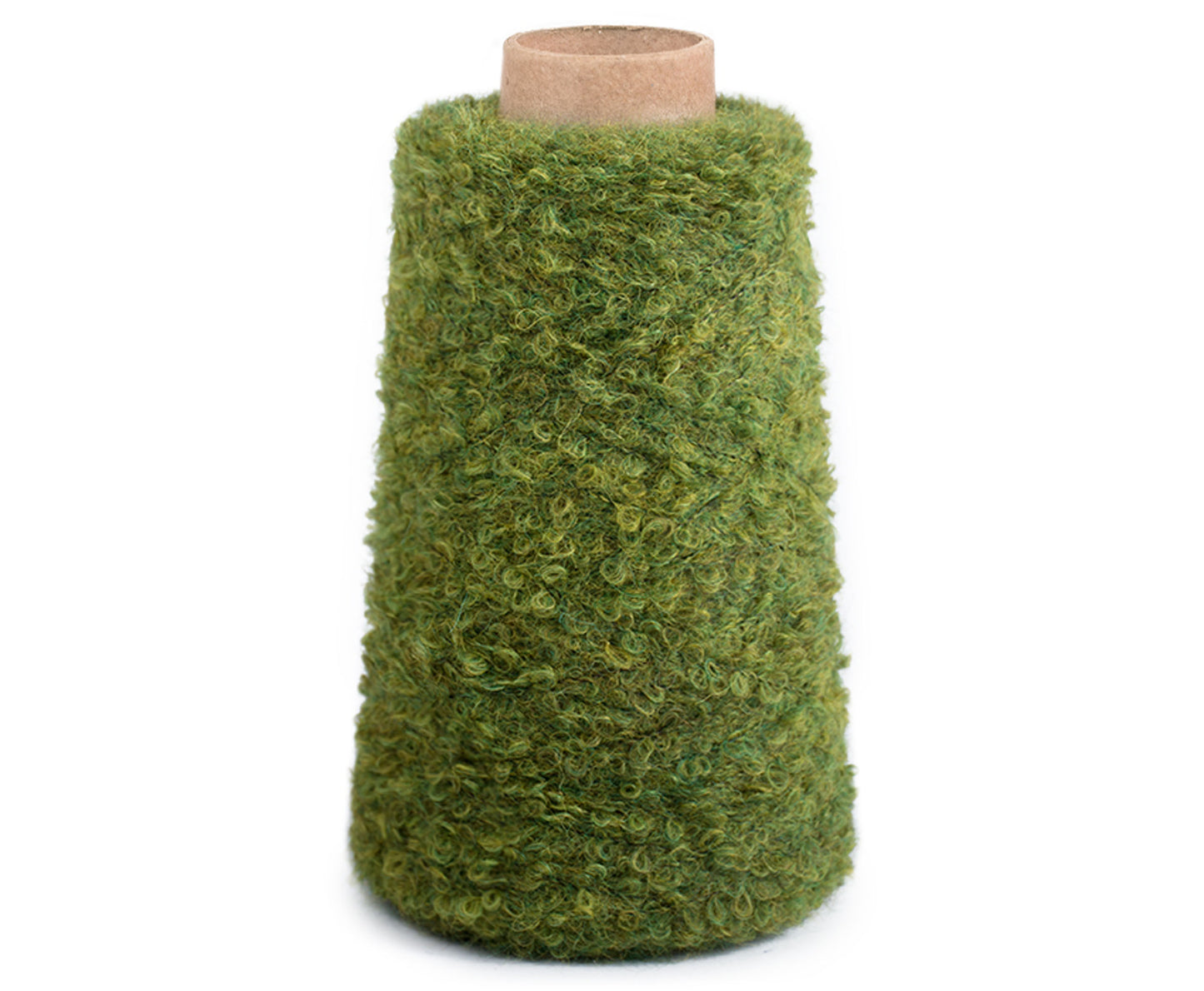 Boucle weaving cone F2437 - Grass Green