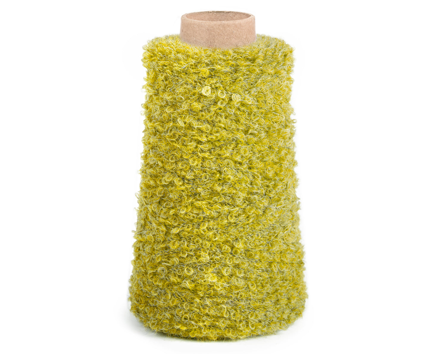 Boucle weaving cone F4402M- Lime