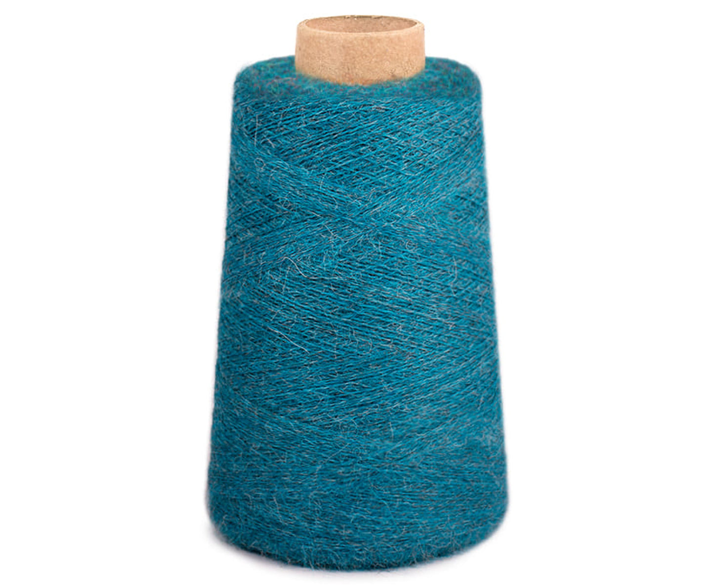 Baby Alpaca Weaving cone M2336 - Teal Blue