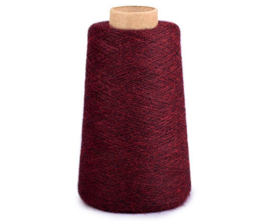 Baby Alpaca Weaving cone #M620- Plum